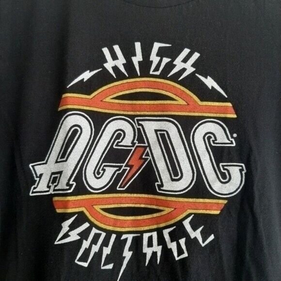 AC/DC High Voltage Concert Tee Women's Sz S - Picture 2 of 4